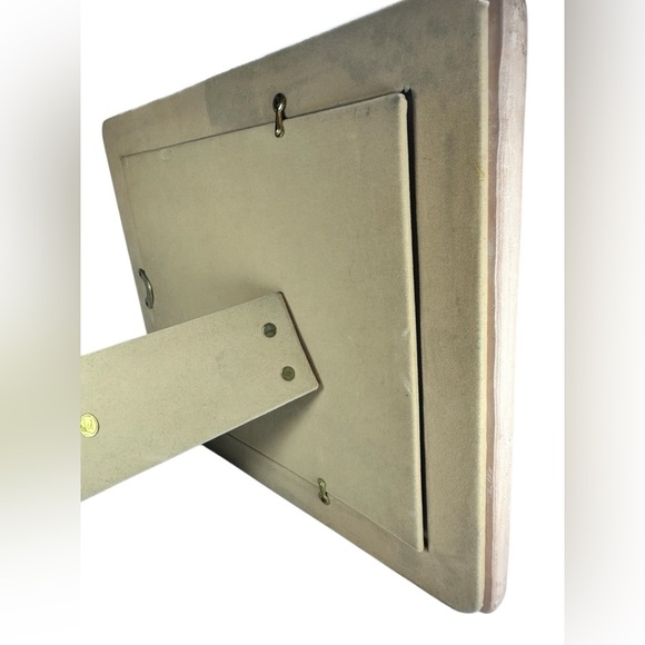 Vtg Terracotta Ceramic Picture Frame Acorn Leaves Natural Autumn 11”x13” - Picture 5 of 8